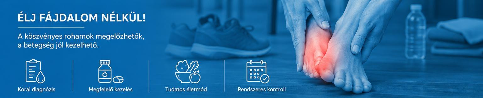 Köszvény kezelése és megelőzése életmóddal és kontrollal Koroknai Medical 2
